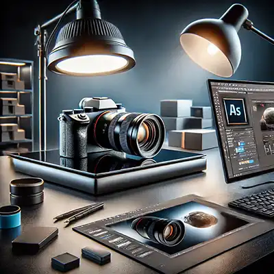 Professionelle Produktfotografie mit KI unterstützter intelligenter Bildbearbeitung Professionelle Produktfotografie mit KI unterstützter intelligenter Bildbearbeitung