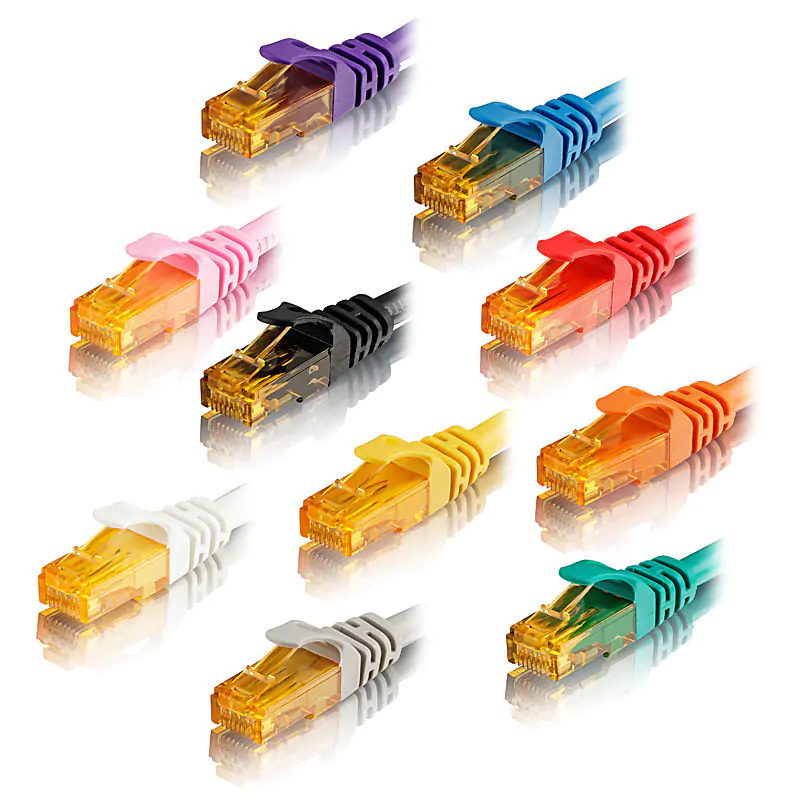 Professionelle Produktbilder für höchste Ansprüche Netzwerkstecker farbig Professionelle Produktbilder für höchste Ansprüche Netzwerk Stecker für Computer