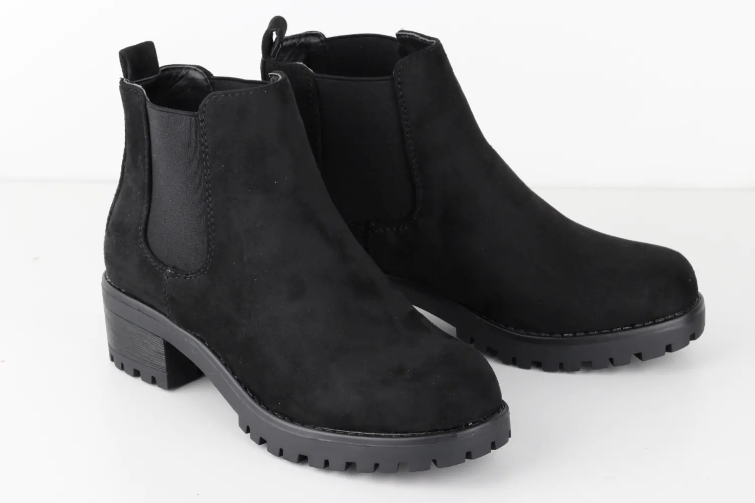 Produktfoto in JPG-Qualität Velour Lederstiefel schwarz Produktfoto in JPG-Qualität Velour Lederstiefel schwarz
