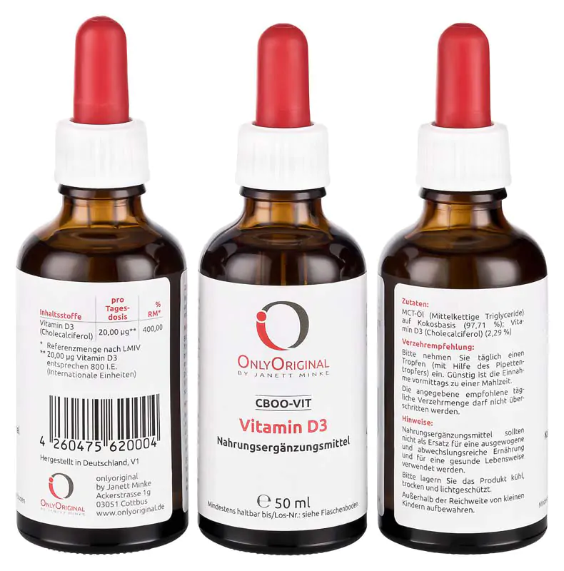 Artikelbild von Nahrungsergänzung in dunklen Flaschen Produktfoto Glas und Flaschen