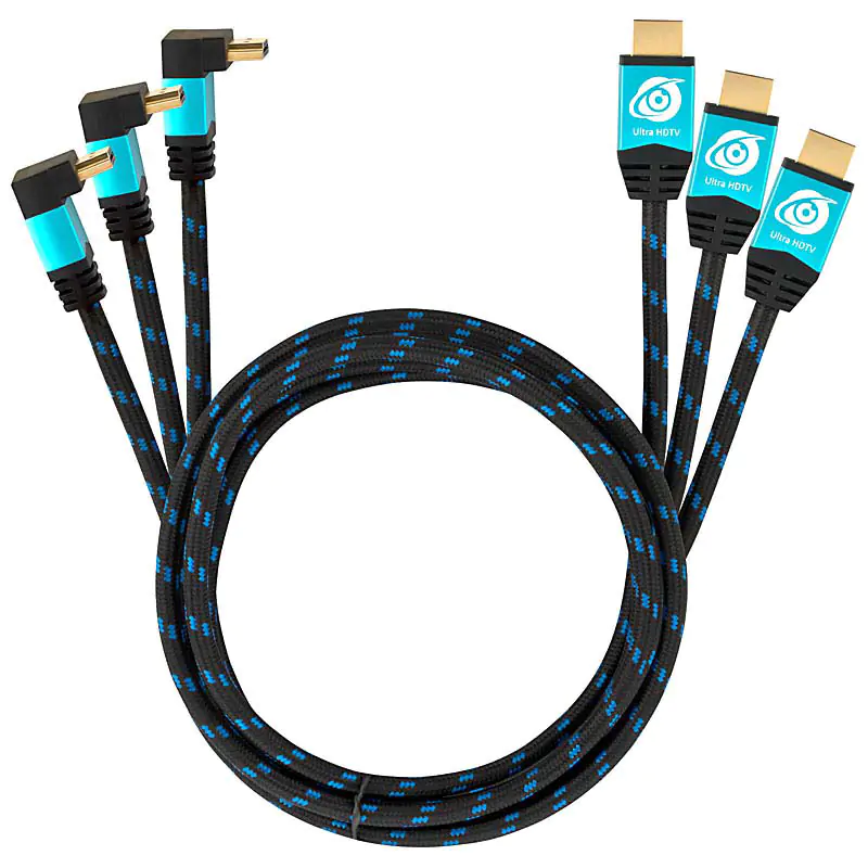 Akkurate und hochwertige Darstellung von Elektronikprodukten in der Produktfotografie Produktfoto HDMI-Kabel in Ringform