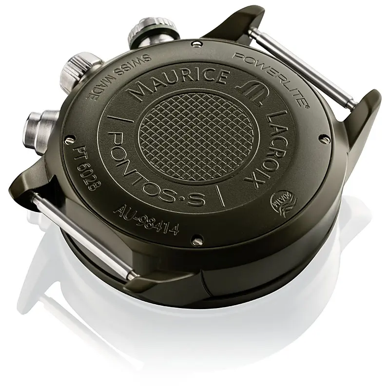 Produktfoto Armbanduhr, Uhrengehäuse von hinten ohne Armband Produktfoto Armbanduhr, Uhrengehäuse von hinten ohne Armband