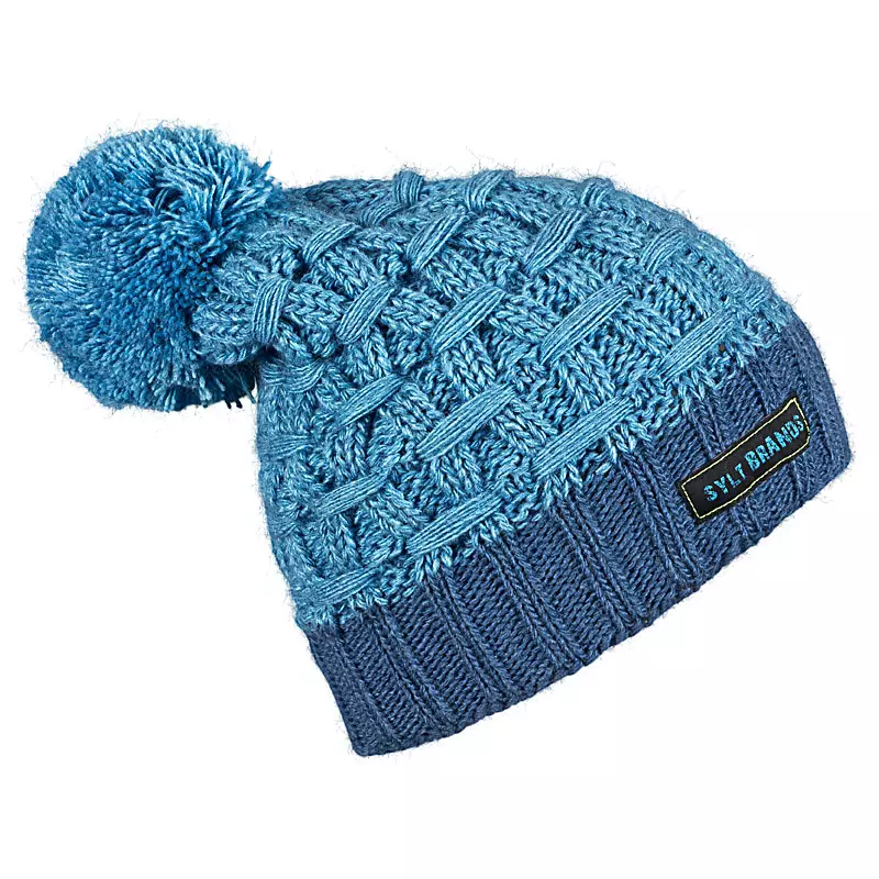 Produktfoto einer Beanie Mütze mit Bommel und Logo als Hollow Man Fotografie Produktfoto einer Beanie Mütze mit Bommel und Logo als Hollow Man Fotografie