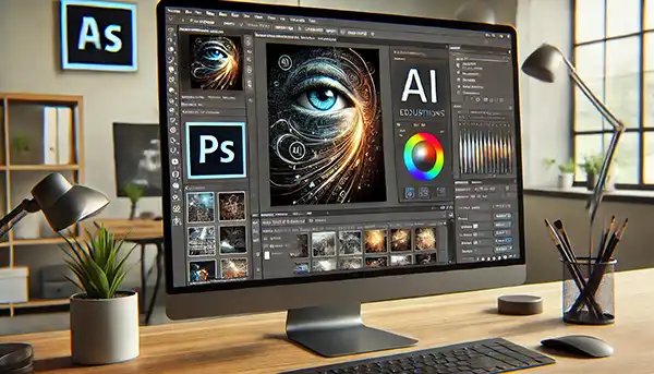 aus dem Fotostudio der PRO-ducto GmbH Ein Monitor zeigt professionelle Bildbearbeitung f&uuml;r Produktfotografie. Hochwertige Produktbilder erstellen lassen f&uuml;r mehr Sichtbarkeit und Umsatz. Produktfotografie