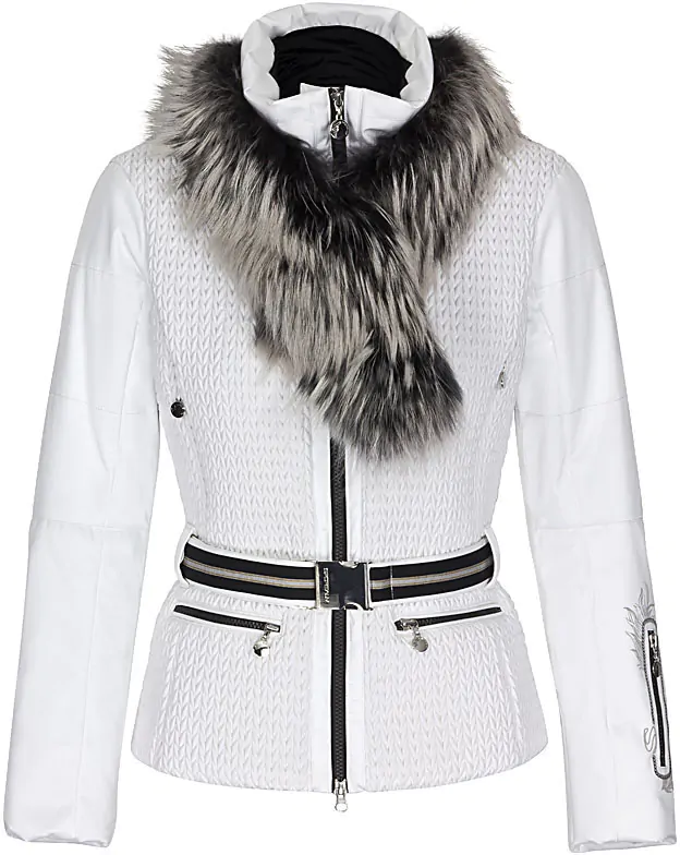 Hollowman Fotografie Wintermode Damenjacke mit Pelzkragenbesatz Produktfoto Hollowman Fotografie Wintermode Damenjacke