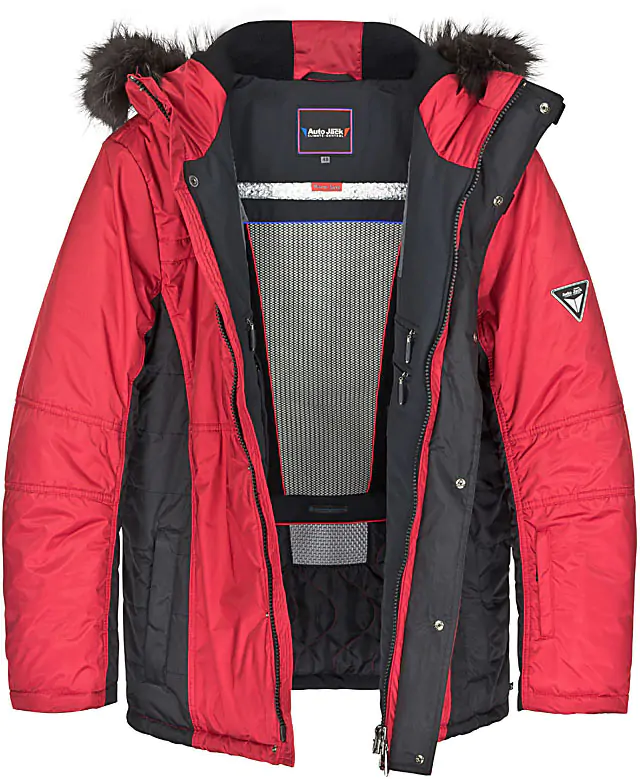 Hollowman Produktfoto Produktbild Jacke geöffnet mit Einsicht auf den Rücken Hollowman Produktfoto Produktbild Jacke geöffnet mit Einsicht auf den Rücken